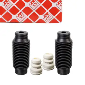 febi 180266 Staubschutz Dreckschutz + Anschlagpuffer Satz f&uuml;r HYUNDAI i10 1 2 PA BA vorne