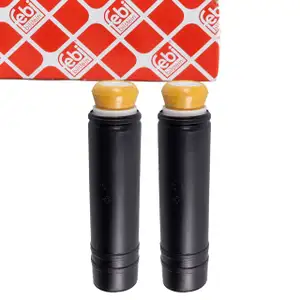 febi Staubschutz Dreckschutz + Anschlagpuffer f&uuml;r OPEL Ampera CHEVROLET Cruze hinten