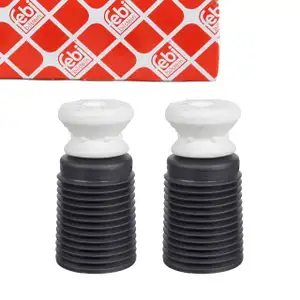 febi 181653 Staubschutz + Anschlagpuffer Satz f&uuml;r BMW 5er F10 6er F12 MIT M-Technik vorne