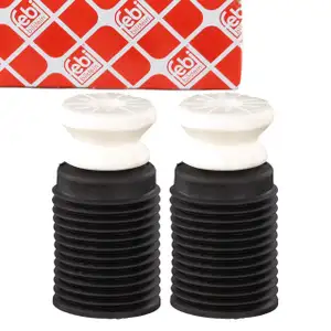 febi 181757 Staubschutz Dreckschutz + Anschlagpuffer Satz f&uuml;r BMW 5er F10 F07 6er vorne