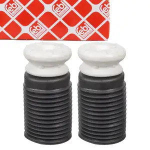 febi 181840 Staubschutz Dreckschutz + Anschlagpuffer Satz f&uuml;r BMW 5er M5 F10 6er M6 vorne