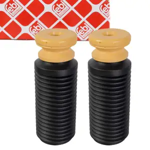 febi 196332 Staubschutz Sto&szlig;d&auml;mpfer Satz f&uuml;r BMW X5 X6 Hinterachse 33536851873S1