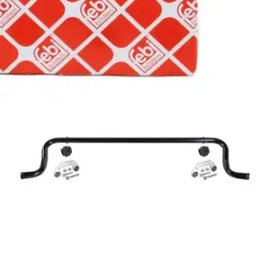 febi 175052 Stabilisator + 2x Koppelstange f&uuml;r AUDI A6 C6 4F2 A6 C6 Avant 4F5 Vorderachse