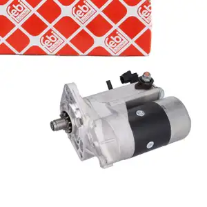 febi 188134 Anlasser Starter 12V 25 kW f&uuml;r TOYOTA Hiace 4 Hilux 6 2.5 D-4D 2810067090