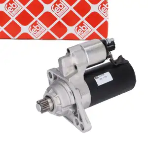 febi 193197 Anlasser Starter 12V 17 kW f&uuml;r VW Caddy 3 1.4 1.6 1.9/2.0 TDI 0AH911023B