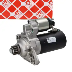febi Starter 12V 2,2kW f&uuml;r VW Golf 6 AUDI A1 A3 SEAT Ibiza 4 5 1.4 1.6 TDI 02Z911024HX