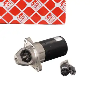 febi Anlasser Starter 12V 11 kW f&uuml;r OPEL Agila A Astra H Corsa C FIAT SUZUKI IGNIS 1.3D