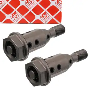2x febi Steuerventil Nockenwelle für OPEL Astra J Corsa D E Insignia A Zafira C 1.2 1.4