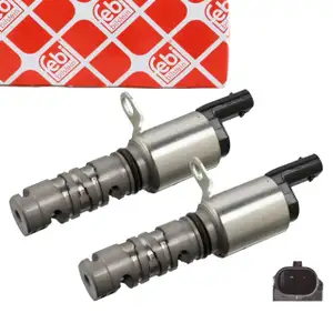 2x febi Steuerventil Nockenwellen für VW Golf 7 Passat Polo 5 6 1.0-1.4 TSI 04E906455D