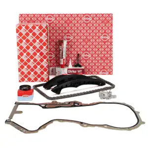 febi Steuerketten + Zubeh&ouml;r Satz f&uuml;r VW Golf 5 6 Passat B6 B7 Polo 8X 8P 1.4 1.6 FSI/TSI