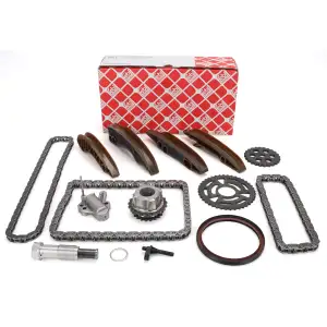 febi Motor + Ölpumpe Steuerkettensatz für BMW E1-88 F20-23 E90-93 F30-34 E60 F10 X1 X3 N47