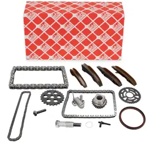 febi Motor + &Ouml;lpumpe Steuerkettensatz f&uuml;r BMW E81 F20 E90 F30 E60 F10 X1 X3 X5 N47