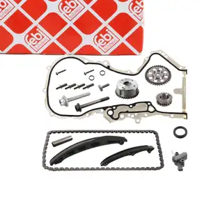 febi 107994 Steuerkettensatz f&uuml;r VW Golf 5 Passat B6 Polo 9N Touran A3 8P 1.4 TSI 1.6 FSI