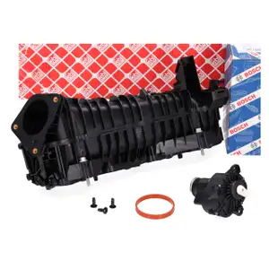 febi Ansaugkr&uuml;mmer + BOSCH Stellelement f&uuml;r BMW F20-23 E90-93 F30-36 F10/11 X1 X3 X5 N47