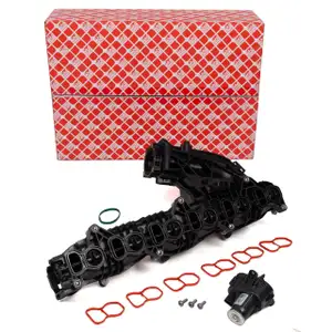 febi 176958 Ansaugkrümmer + Stellelement für BMW E90-93 F10/11/07 F01-04 N57 11618511363
