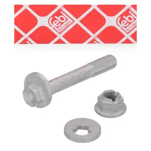 febi 199934 Sturzkorrekturschraube f&uuml;r BMW X3 F25 G01 X4 F26 G02 X6 G06 hinten