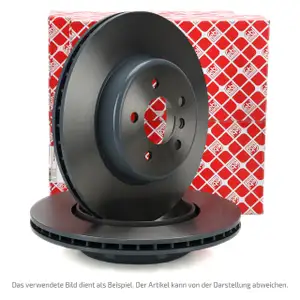 febi 1000751 Bremsscheiben Satz f&uuml;r BMW F40 M135i F44 M235i X2 F39 M35i hinten 34216799371