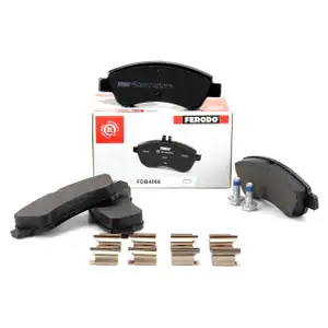 FERODO FDB4066 Bremsbel&auml;ge f&uuml;r CITROEN C2 C3 C4 OPEL Corsa F PEUGEOT 206 207 208 vorne