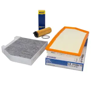 Filter-Set 3-tlg f&uuml;r MERCEDES W205 S205 C257 W213 S213 X253 C253 OM654 OM656