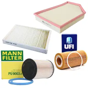 Filter-Set f&uuml;r VOLVO S80 II V70 III XC60 XC70 II 2.4 D D5