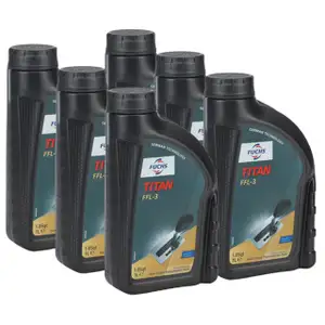 6L 6 Liter FUCHS TITAN FFL-3 Getriebe&ouml;l Doppelkupplungsgetriebe f&uuml;r MERCEDES 7G MB 236.24