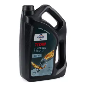 5L 5 Liter FUCHS TITAN SUPERSYN F ECO-DT 5W30 Motor&ouml;l ACEA A5/B5 FORD M2C913-C/D