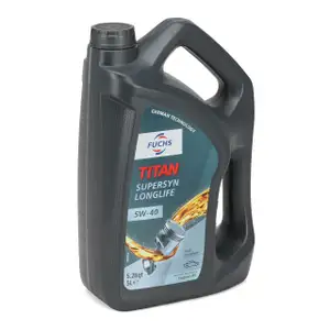 5L FUCHS TITAN SUPERSYN LONGLIFE 5W-40 Motor&ouml;l BMW LL-01 VW 502/505.00 MB 229.5