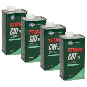 4L 4 Liter FUCHS Pentosin TITAN CHF 11S Hydraulik&ouml;l Servolenkungs&ouml;l f&uuml;r BMW MERCEDES OPEL