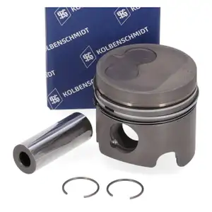 KOLBENSCHMIDT 90732600 Kolben f&uuml;r VW Golf 1 2 Passat B2 T3 AUDI 80 B2/3 90 B3 1.6 TD