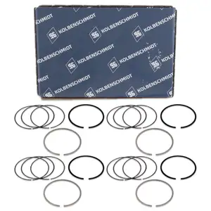 4x KOLBENSCHMIDT 800073510000 Kolbenringsatz BMW E81-88 E46 E90-93 E60 Z4 N46 11257562457