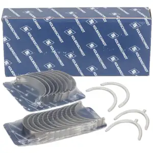 KOLBENSCHMIDT Kurbelwellen + Pleuellagersatz + Anlaufscheibe f&uuml;r MERCEDES W203 W204 OM642