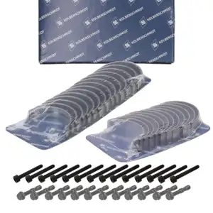 KOLBENSCHMIDT Kurbelwellen + Pleuellagersatz + Schrauben f&uuml;r VW Golf 3 4 5 VR6 R32