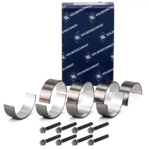 KOLBENSCHMIDT Pleuellager Satz + Schrauben f&uuml;r VW Golf 6 Polo 5 AUDI A1 8X A3 8P 1.2 TSI