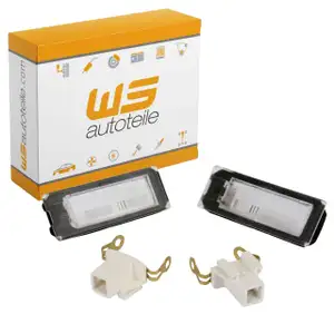 2x Kennzeichenleuchte für CITROEN Jumper FIAT Ducato (250 290) PEUGEOT Boxer