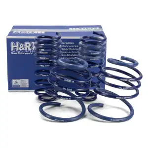 H&R 25/25MM Tieferlegungsfedern für PORSCHE 996 3.4/3.6 Carrera 4 / 4S vorne + hinten