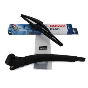 Wischerarm + BOSCH Scheibenwischer Heckwischer H840 f&uuml;r MERCEDES B-Klasse W245