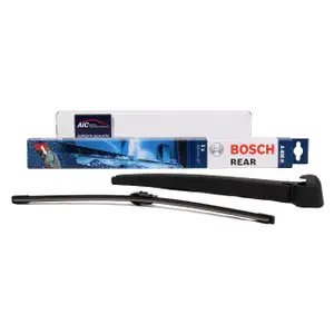 AIC Heckwischerarm + BOSCH Heckwischer A400H f&uuml;r VW Caddy 3 Multivan Transporter T5