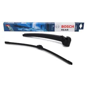 AIC Heckwischerarm + BOSCH A400H Heckwischer f&uuml;r SKODA Fabia 2 Combi VW Touran 1T1 1T2