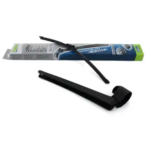 Heckwischerarm + VALEO Heckwischer f&uuml;r SEAT Exeo ST Ibiza 4 VW Tiguan 5N_