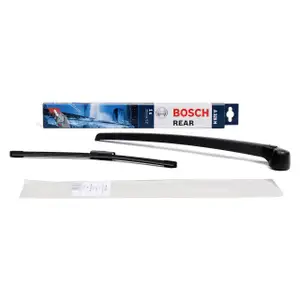 AIC Heckwischerarm + Kappe + BOSCH Wischerblatt A325H f&uuml;r AUDI A3 8PA Sportback