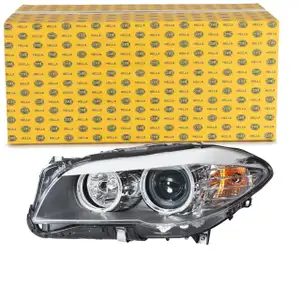 HELLA 1EL010131-051 HALOGEN Scheinwerfer f&uuml;r BMW 5er F10 F11 bis 07.2013 links 63117203243