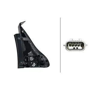 HELLA Heckleuchte R&uuml;ckleuchte f&uuml;r RENAULT Grand Scenic 4 links au&szlig;en 265556150R