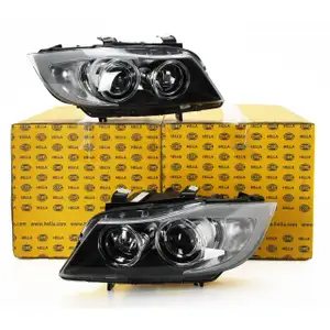 2x HELLA BI-XENON Hauptscheinwerfer f&uuml;r BMW 3er E90 E91 bis 09.2008 links + rechts