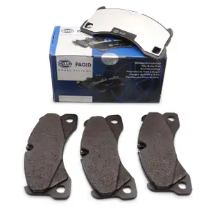 HELLA / PAGID Bremsbel&auml;ge f&uuml;r PORSCHE Cayenne (9Y) 19 Zoll PR-1LC/1LI vorne 9Y0698151AA