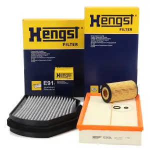HENGST Filterset Filterpaket 3-tlg f&uuml;r MERCEDES-BENZ E-Klasse W210 S210 E200/220CDI OM611