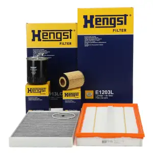 HENGST Filterset 4-tlg f&uuml;r MERCEDES-BENZ Viano Vito/Mixto W639 CDI 3.0 204/224 PS OM642