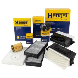 HENGST Filterset 4-tlg für MERCEDES-BENZ M-Klasse GLE W166 C292 GL GLS X166 CDI OM642