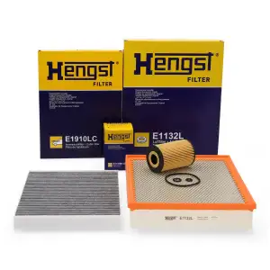 HENGST Filterset Filterpaket 3-tlg f&uuml;r VW 2.0 Bi/TDI 122/140/163/180 09.2010-05.2022