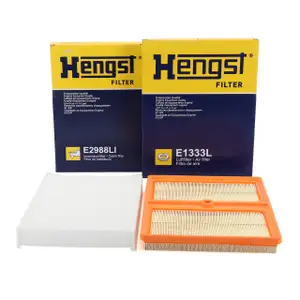 HENGST Innenraumfilter + Luftfilter f&uuml;r VW UP 1.0 TSI / GTI 90/115 PS 05.2016-11.2023