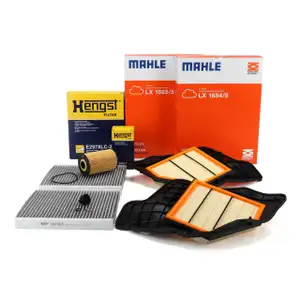 HENGST Filterset f&uuml;r BMW 5er F10 F11 F07 550i 6er F12 F13 F06 650i 7er F01-04 750i N63